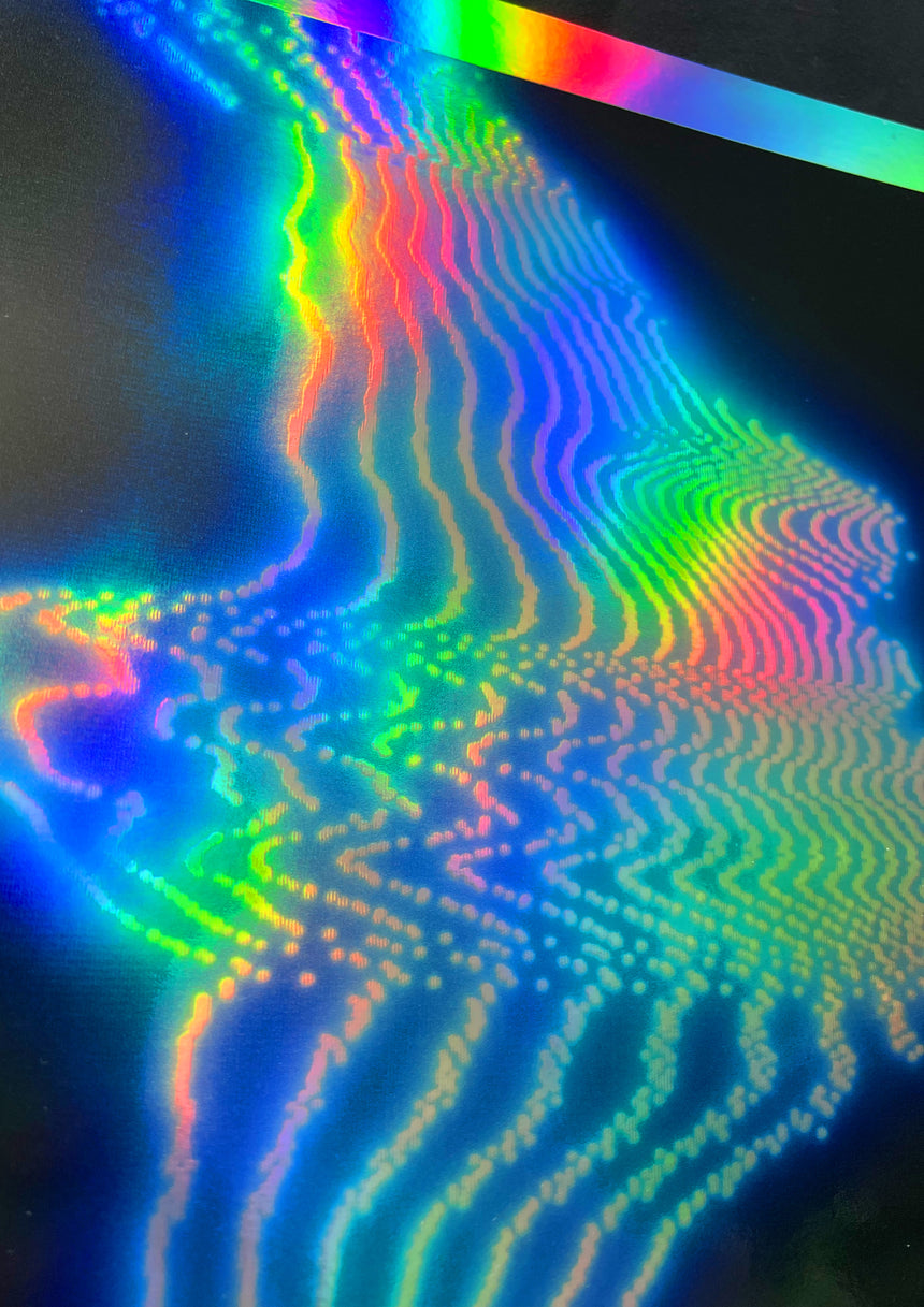 An Ocean Between Us - 30x30 Holographic Print*