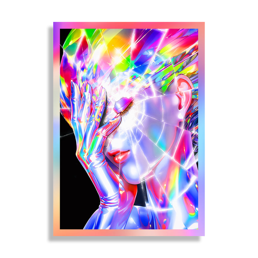 Paradigm Shifter - Fractured Holographic Print