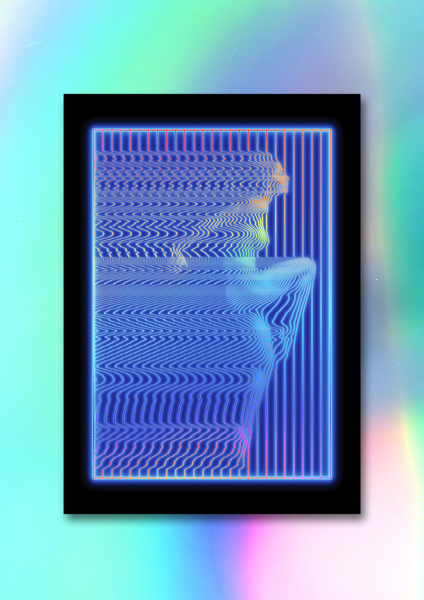Velocity  - A2 Holographic Print