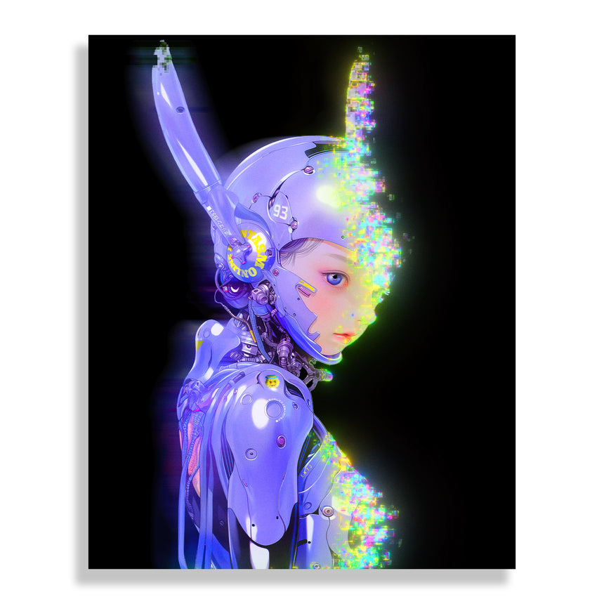 Activating Combat Mode!  - 50x40 Holographic Print