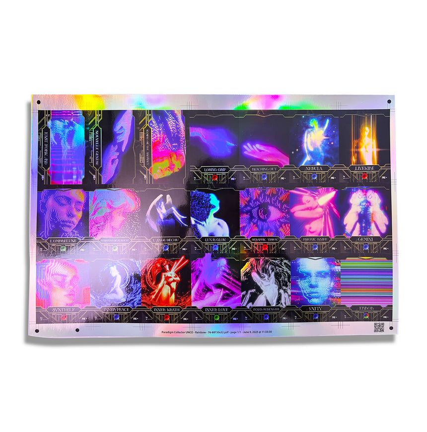 PHANTASM TCG - Paradigm Shifters - Uncut sheet B