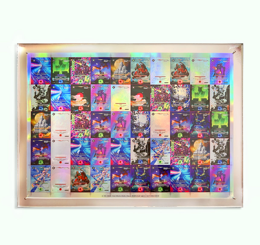 PHANTASM TCG - Beta Set - Uncut sheet FUR